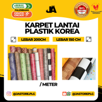 Karpet Plastik Lantai Korea Murah / Tebal / Ukuran 2 Meter / 1,5 Meter