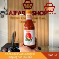 Finna Saus Bangkok Dipping untuk Ayam 340 ml - Saus Pedas dan Enak Manis Asam untuk Ayam Goreng Lump