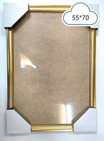 拼圖木框 - 台灣製721優質金色木框 (適用作品尺寸：55*70公分)