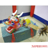 rainbow craft fun factory flying toys single line kites Traditional Centipede windsock volant beautiful chinese dragon kite bar