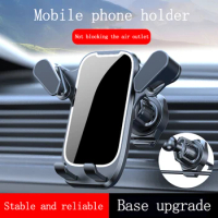 For SAAB 03-10 9-3 9-5 93 95 900 9000 Car Air Vent Clip Mount Phone Holder new upgrade Gravity GPS Stand Auto Emblem Accessories