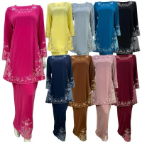 Hot Sale R2503 Erdina Moden Mawar Fursan Premium Quality With Embroidery Lace Size (36-50)