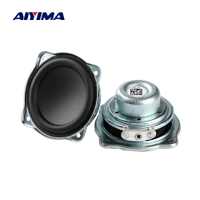 AIYIMA 2 unit 1.75 inci pembesar suara penuh 4 Ohm 5W Neodymium Audio Loudspeaker Home Sound Theater DIY Bluetooth Speaker