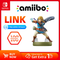 Original Nintendo Switch Console Amiibo - The Legend of Zelda: Tears of the Kingdom Link For Nintendo Switch OLED Lite-