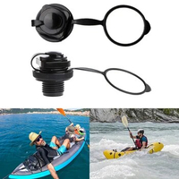 2PCS Air Valve Inflatable Boat Spiral Air Plugs Inflation Replacement Screw Quicker Deflation For Inflatable Boats Kayak Airbed