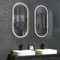 Bathroom Cabinet Vanity Toilet In Led Smart Magic Corner Medicine Wood Glass Mirror