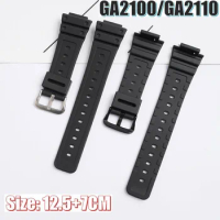 Wristband for Caiso GA2100/GA2110 Bracelet Watch Band Strap Replacement Watchband Resin Wrist GA-2100 GA-2110 Watches Belt