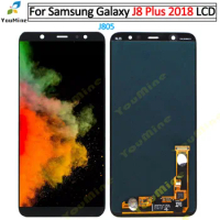For Samsung Galaxy j8 Plus 2018 LCD Touch Screen Digitizer Assembly For Samsung j8 Plus j805 LCD Replace part
