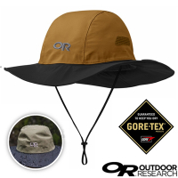 Outdoor Research Seattle Sombrero 熱賣款 GORE-TEX防風防水遮陽圓盤帽.大盤帽.遮陽帽.牛仔帽_褐/黑