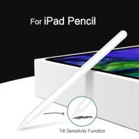 For iPad Pencil 2 1 With Tilt Palm Rejection,Stylus Pen for Apple iPad Pen Pro 11 12.9 10.2 2021 -2018 Mini 6 Air 4 7th 8th 애플펜슬