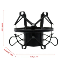 High Quality Spider Microphone Shock Mount Clip Holder Shockproof Stand For Audo Technica ATR 2500 AT2020 AT2035