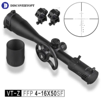 Discovery FFP 4-16X50SF Sight Scope First Focal Plane with New Involute Side Parallax Wheel