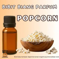 Bibit Biang Parfum Aroma Popcorn 100gr / Wewangian Produk Kosmetik Fresh Sweet Caramel Cosmetic Grad