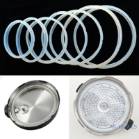 Silicone Rubber Gasket Cooker Lid Sealing Ring 18/20/22/24cm Electric Pressure Cooker Replacement for 2-6L Cooker Gaskets
