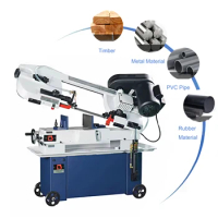 high-pPecision BS-460G Metal Bandsaw Machine Iron Cut Machine For Metal Wood Rubber