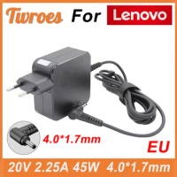 20V 2.25A 45W 4.0*1.7mm For Lenovo Laptop Power Adapter IdeaPad 100, 100S, Yoga 310, Yoga 510 Charger Power Adapter, AC Adapt