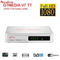 GTmedia V7 TT DVB-TT2เคเบิ้ลJ.83B ดิจิตอลภาคพื้นดินทีวีรับ1080จุด Full HD ดิจิตอลทีวีกล่องถอดรหัสสำหรับ USB