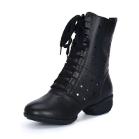 Dancing Boots Women Dance Shoes High Quality Soft Women's Ballroom Modern Dancing Shoes Ladies Dance Boots Sneakers mujer