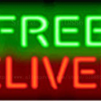 Free Delivery NEON SIGN REAL GLASS BEER BAR PUB LIGHT SIGNS store display Packing Food Diet drink Advertising Lights 17*14"