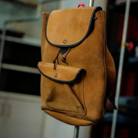 Filson Rugged Suede Backpack Original Authentic Made in USA Rare Collection