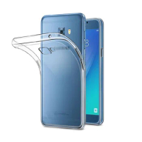 Transparent Silicone Mobile Case for Samsung Galaxy C9 C9Pro C9000 C9100 GalaxyC9Pro Soft Clear TPU Phone Back Cover Housing