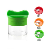 3刀片手動切條器 刨絲器 蔬果刨鉛筆機【規格三刀頭0.3cm細+0.6cm粗+薄片】#DADADI