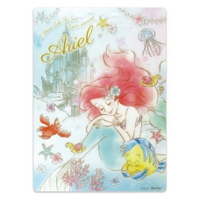 大賀屋 日貨 小美人魚 墊板 墊子 寫字墊 印章墊 文具 國小 Ariel 迪士尼 DISNEY J00015808