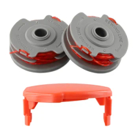 Strimmer Trimmer Spool &amp; Line For Flymo Contour 500 Power Plus 500 &amp; 500XT Trimmer Replacement Spool Cover Cap And Spool Set