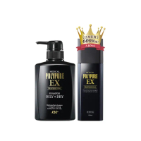 【Polypure 多立寶】養健髮液120mLx1+豐盈洗髮精350mLx1(養髮液 頭皮養護 頭皮護理 頭皮水)