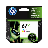 HP 67XL/3YM58AA 彩色 原廠高容量墨水匣