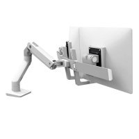Ergotron HX 雙顯示器單臂支架 45-476-216 (白色) 