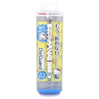 大賀屋 日本製 Hello Kitty 亂花 0.5 自動鉛筆 KT 凱蒂貓 三麗鷗 文具 筆 正版 J00010601