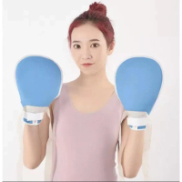 Patient Gloves, 155 Baht Per Pair, Gloves to Prevent Iv Line Pulling. Blue Mesh Style Gloves to Prev
