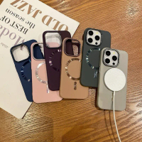 New CASE IPHONE Lavish Case Magnetic Chrome For IPHONE 12 13 14 15 PRO MAX 14+ 15+ Magsafe Charging