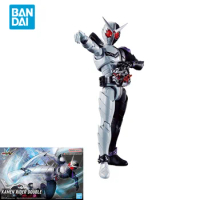 Bandai Original Figure-rise Standard Masked Kamen Rider Double FANG JOKER Anime Action Figure Assembly Model Toys Gifts for Kids