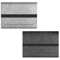 Besegad Portable Dustproof Felt Storage Bag Case Cover Sleeve Pouch for Logitech K380 K 380 Bluetooth-compatible Keyboard