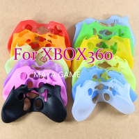 OCGAME 50pcs/lot Multi-colors high quality controller Skin protector joystick Silicone Case Cover for Xbox 360 Controller