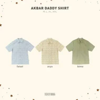 BOHOPANNA - RAYA COLLECTION - AKBAR DADDY SHIRT - Atasan Baju Muslim Dewasa - Baju Koko XXL BIMA