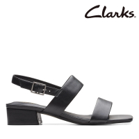 Clarks 女鞋 Seren25 Strap舒適現代高跟方頭涼鞋(CLF64896S)