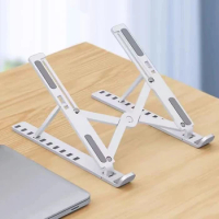 PjioAo Portable Laptop Stand Ergonomic Aluminum Laptop Stand Detachable Laptop Stand That Fits 10-16 "Laptop Or Pad