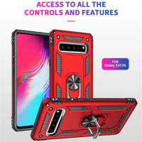Magnet Ring Phone case For Samsung Galaxy S10 5G S10 Plus S10E Case Kickstand Armor Covers For Samsung S10 5G S10plus S10+