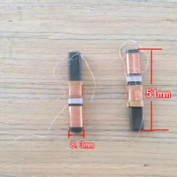 Antenna Magnetic Rod Radio Ferrite Antenna Magnetic Rod Diameter 8.3x Long 51mm Magnetic Rod with Coil