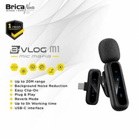 Brica B-VLOG M1 Wireless Microphone - Clip On Mic Vlog - BVLOG