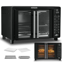 Toaster Oven Air Fryer Combo 17 cooking presets 1700W french door digital air fryer oven air fryer oven airfryer