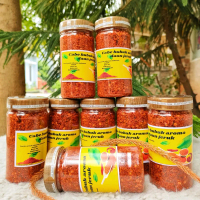 Cabe Bubuk Pedas aroma Daun Jeruk - Cabe Kasar - Cabe Bubuk Enak - Cabe Tabur - Bubuk Cabai Lezat un