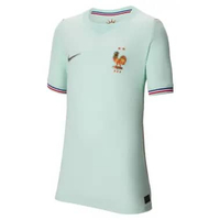 NIKE Y Soccer France Stadium Away Dri-Fit Jersey Pakaian Sepakbola Anak [IB5202-394] S IGLOO/MONARCH