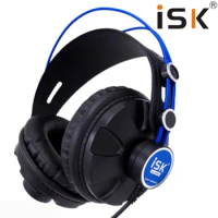 Pro Monitor Studio DJ Headphones ISK HP680 Dynamic 1200mW Powerful Over Ear Earphone Noise Cancelling HiFi Headset Auriculars