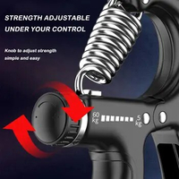 Dynamometer Hand Grips Strength Trainer LED Digital Strength Power Grip Measurement Capturing Auto Meter Hand Grip Electron G7I4
