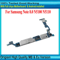 Eu Version For Samsung Galaxy Note 8.0 N5100 N5110 WiFi &amp; 3G Motherboard 100% Unlocked logic Mainbaords Circuits Plate