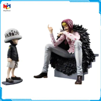 In Stock Megahouse POP ONE PIECE TRAFALGAR.LAW Corazon New Original Anime Figure Model Toy for Boy Action Figure Collection Doll